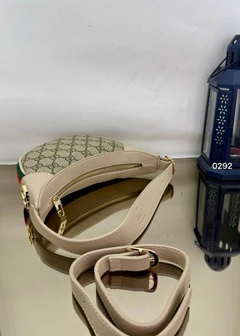 Beyaz Baskılı Kadın Günlük El Çantası - Görsel 2