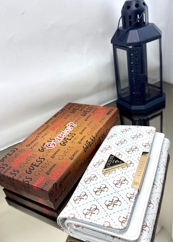 Deri Baskılı Klasik Kadın Portföy Cüzdan - Görsel 6