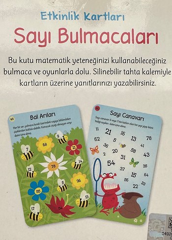 TÜBİTAK Sayı Bulmacaları Etkinlik Kartları - Görsel 2