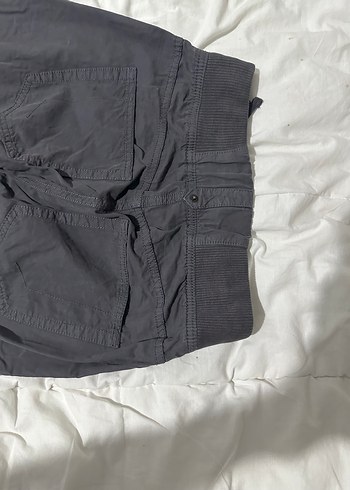 xs Beden Gri Rahat Kesim kargo Kadın Pantolon