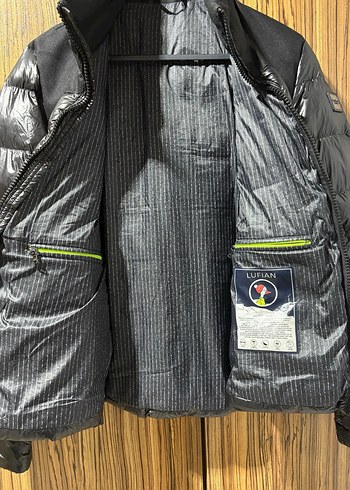 Siyah Erkek Kapitone Mont - Görsel 4