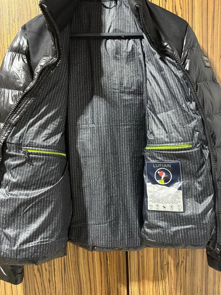 Siyah Erkek Kapitone Mont - Görsel 4