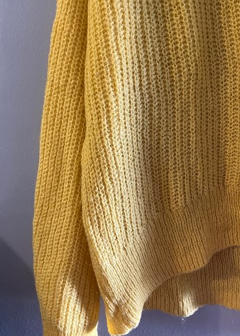 s Beden H&M Sarı Triko Kadın Kazak