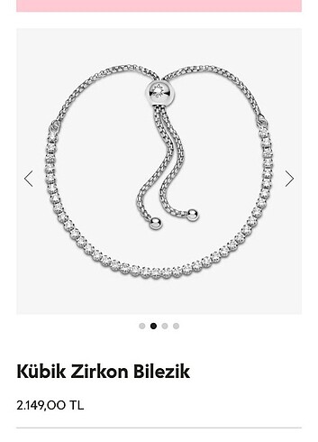 Beden beyaz Renk Orjinal pandora