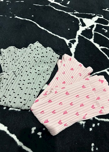Kız Bebek 2li Tayt Pantolon - Görsel 2