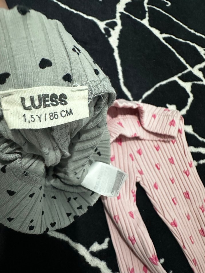 Kız Bebek 2li Tayt Pantolon - Görsel 4