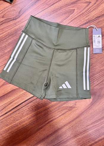 xxl Beden Adidas Haki Spor Büstiyer ve Mini Şort Takımı