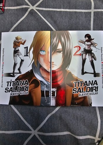 Titana Saldırı Kayıp Kızlar 1-2 Cilt Türkçe Manga