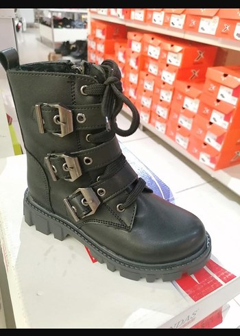 Kız Çocuk Pembe Rock Punk Sneakers - Görsel 8