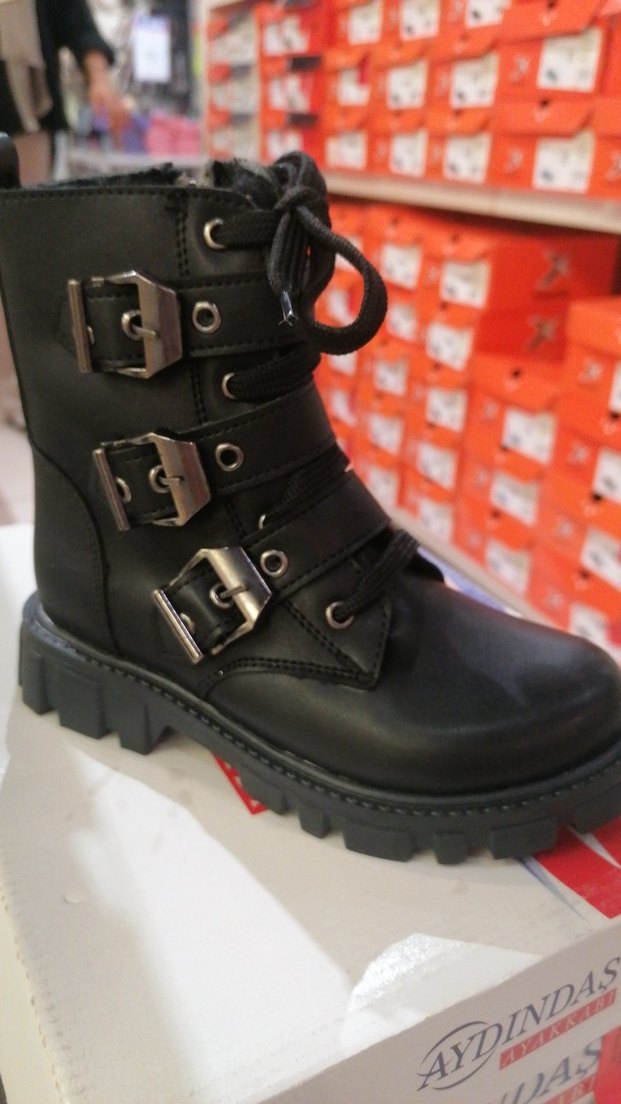 Kız Çocuk Pembe Rock Punk Sneakers - Görsel 2