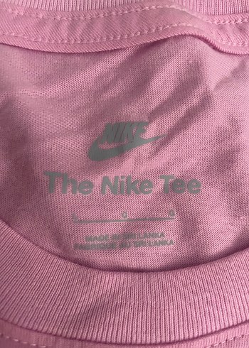l Beden pembe Renk Nike Pembe Kız Çocuk Kısa Kollu Tişört