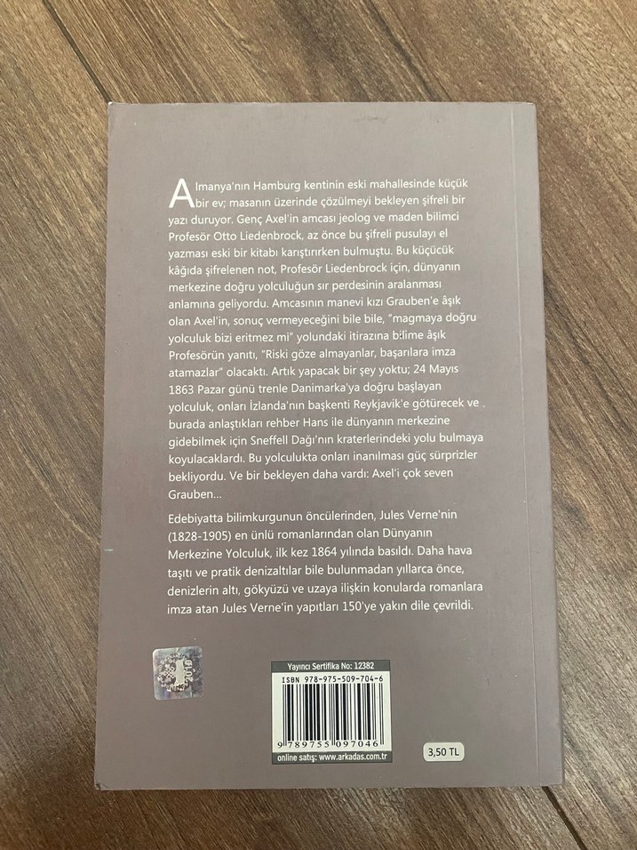 Dünyanın Merkezine Yolculuk - Jules Verne - Görsel 2