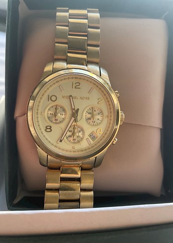 Michael Kors Michael Kors Kadın Altın Renkli Modern Klasik Saat