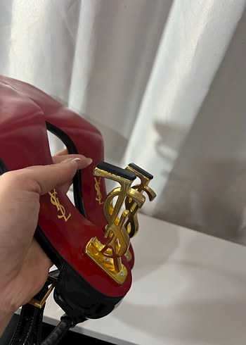 Siyah Parlak Stiletto Topuklu Kadın Ayakkabı - Görsel 8