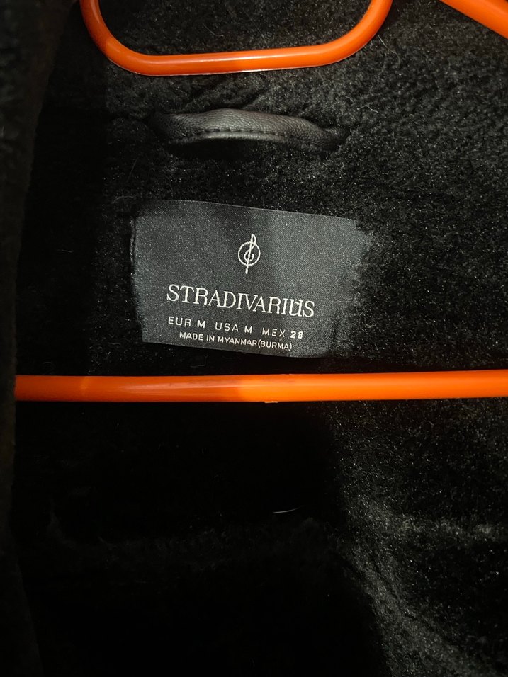 Kürk Detaylı Siyah Deri MONT - Görsel 5