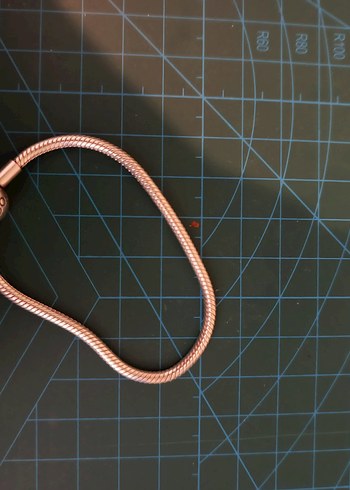 16 cm orijinal pandora bileklik ve 4 adet orijinal pandora charm - Görsel 6