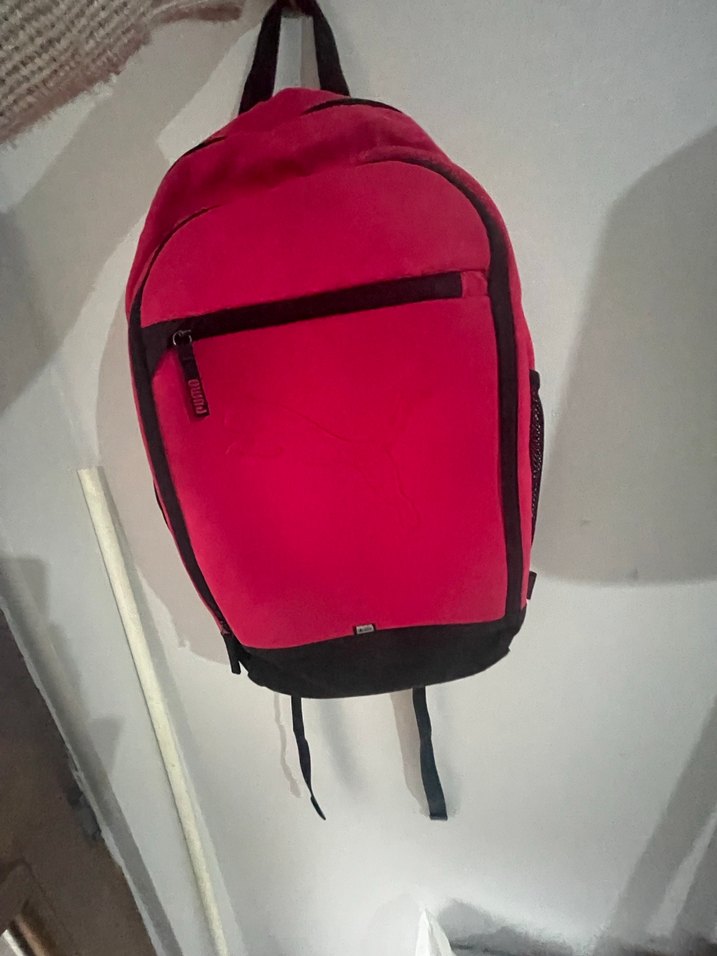 Kırmızı Kadın Sırt Çantası Puma - Görsel 2