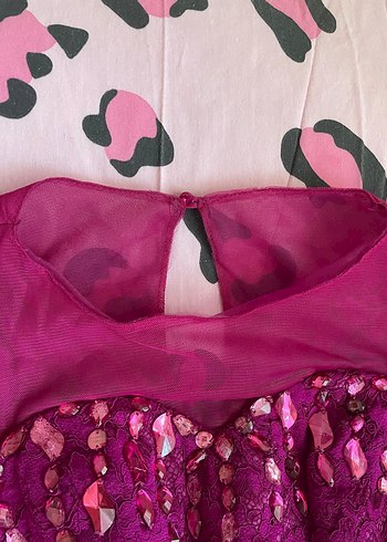 Penbe Dantelli Uzun Kadın Abiye - Görsel 6