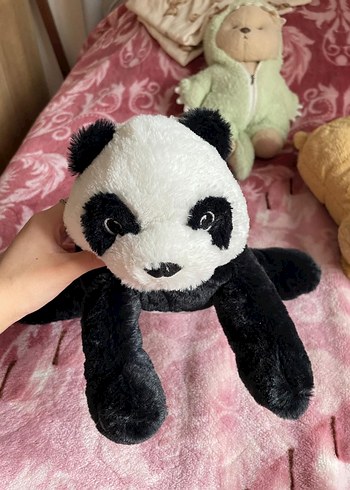  Beden Siyah Beyaz Peluş Panda Oyuncak