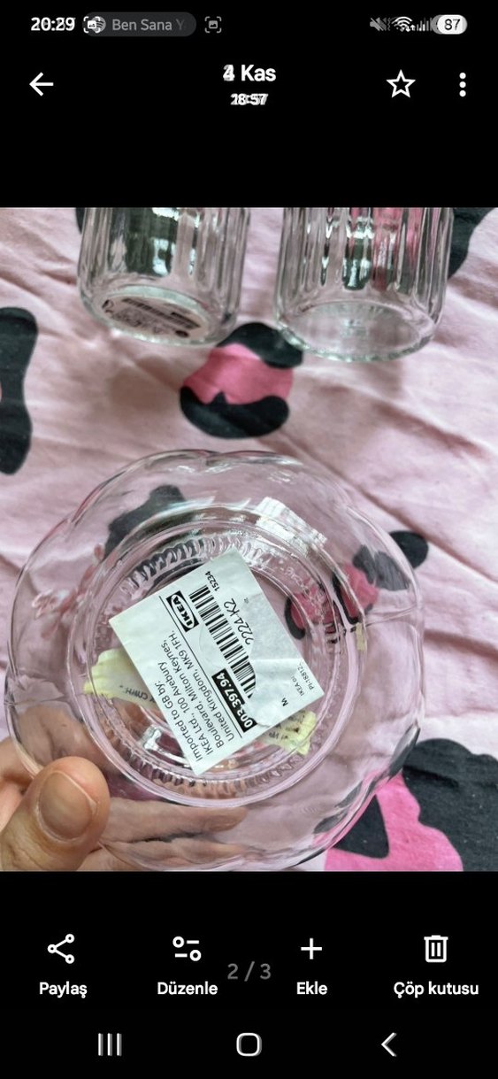 IKEA Cam Mumluk - Görsel 2