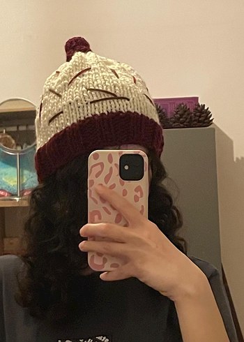 Örgü Kadın Bere - Görsel 3