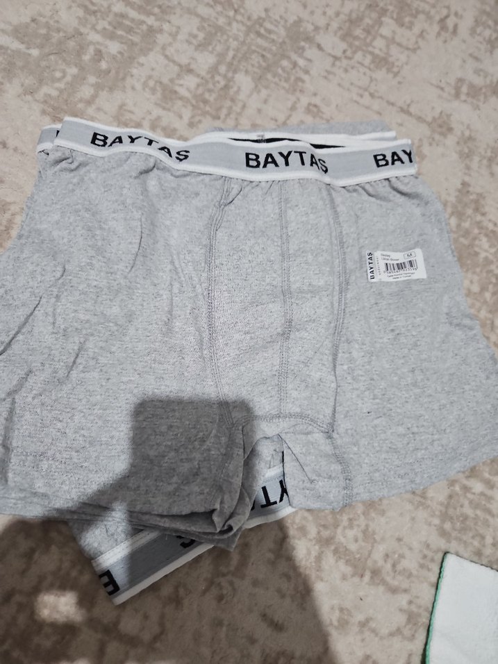 Baytaş Gri Erkek Boxer İç Çamaşırı M - Görsel 2