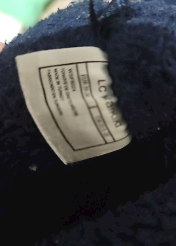 Erkek Çocuk Bej Sıcak Kürklü Ev Terliği - Görsel 4