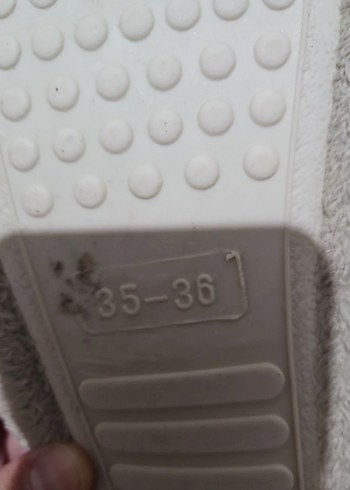 Erkek Çocuk Bej Sıcak Kürklü Ev Terliği - Görsel 6