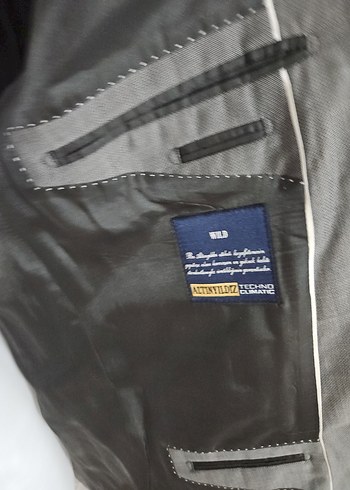 Gri Erkek  Ceket - Görsel 7