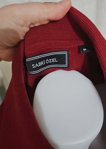 Bordo Siyah Çizgili Örgü Erkek Kazak - Görsel 4