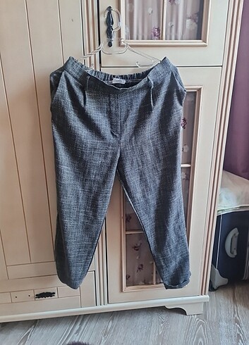 Klasik kumaş pantolon duble paça