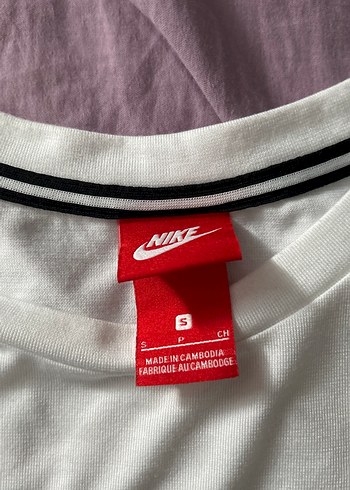 Nike Nike Beyaz Baskılı Spor Tişört