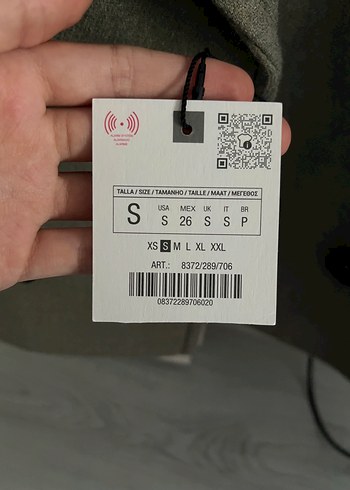 Zara Zara Kısa Kruvaze Kesim Kısa Kaban