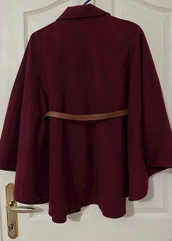 Bordo Kemerli Midi Boy Panço - Görsel 2