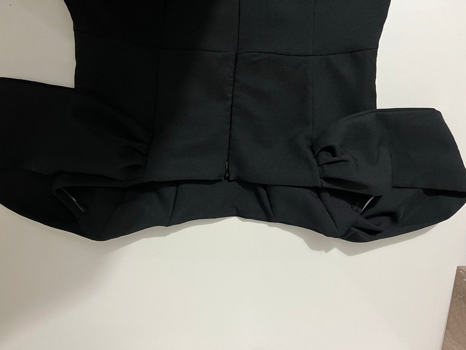 Siyah Straplez Kadın Uzun Tulum - Görsel 3