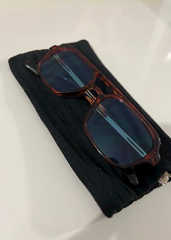 Retro Tarz Şeffaf Kahverengi Kadın Güneş Gözlüğü - Görsel 4