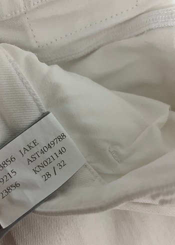 Mavi Jeans Beyaz erkek Pamuklu Regular Fit Jean