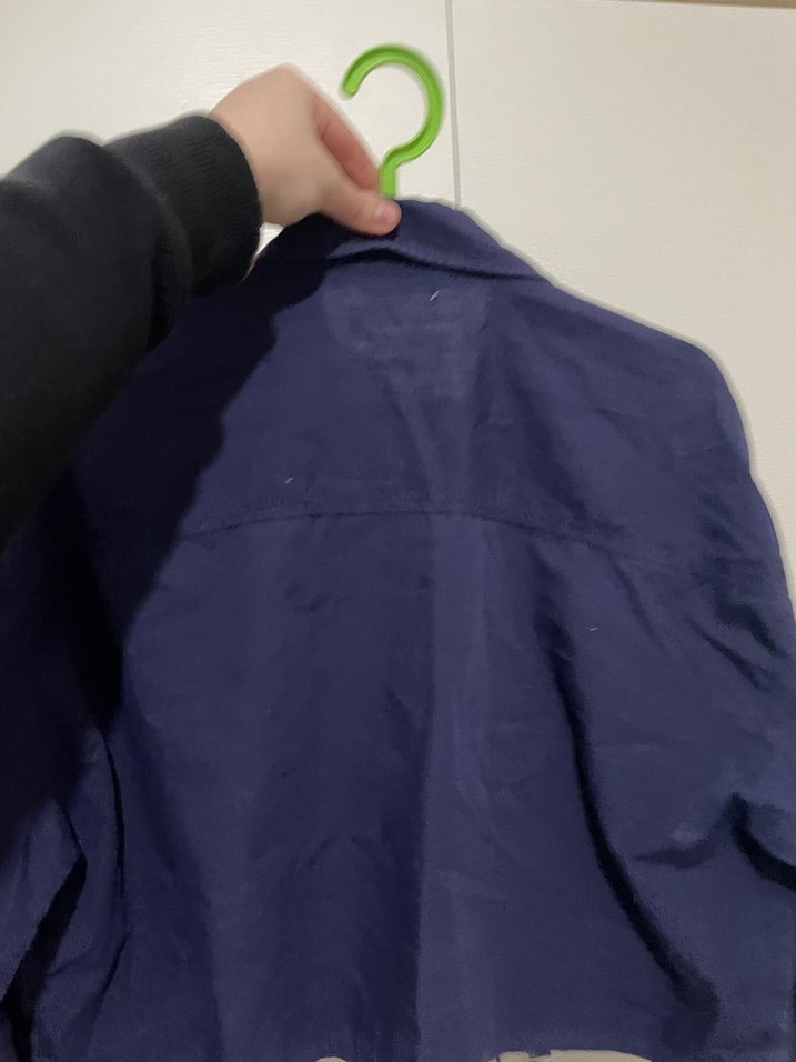 Düğmeli, Keten Kumaşlı Kadın Midi Gömlek - Görsel 2