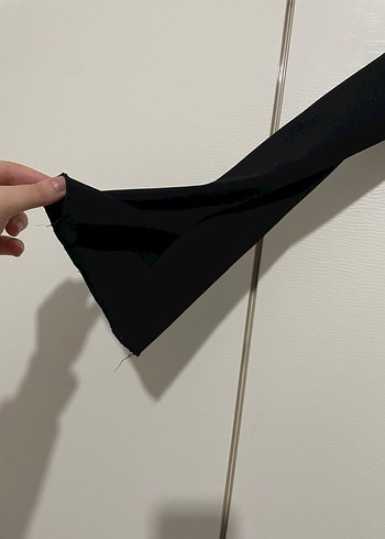 Siyah bağlamalı Uzun Kollu Gotik Bluz - Görsel 3