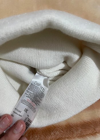 DeFacto Beyaz bere yapışkanlı alfabe  - Görsel 3