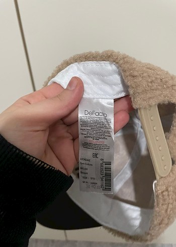 Bej Kadın Puff Şapka - Görsel 6