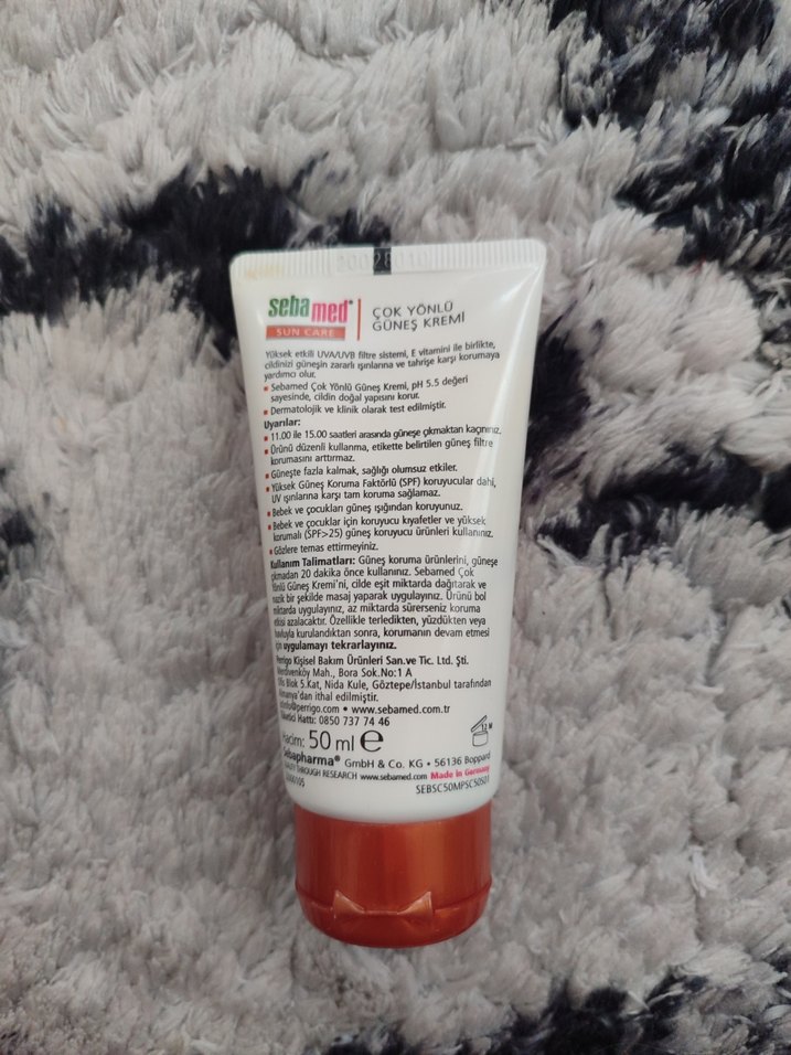 Sebamed SPF 50+ Çok Yönlü Güneş Kremi - Görsel 2