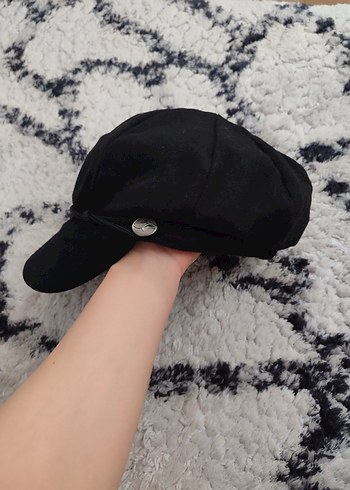 Siyah Kadın şapka - Görsel 2