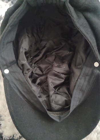 Siyah Kadın şapka - Görsel 3