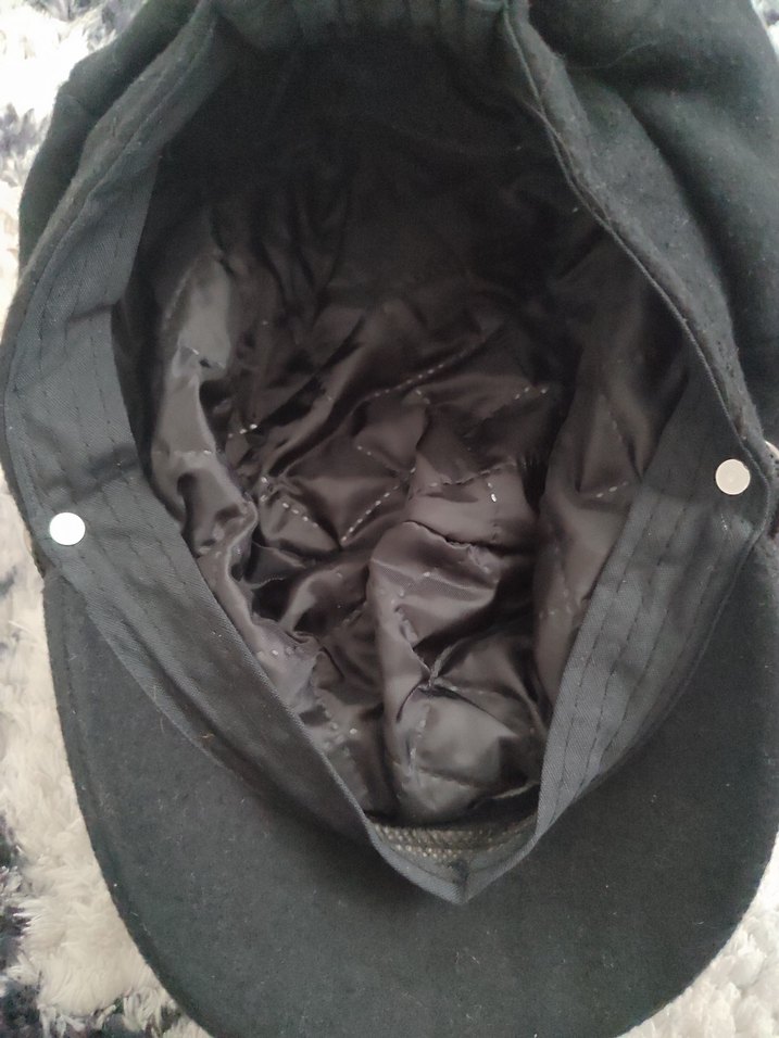 Siyah Kadın şapka - Görsel 3