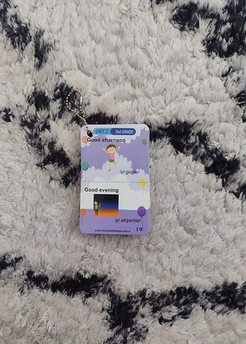 İngilizce eğitici kartlar - Görsel 3