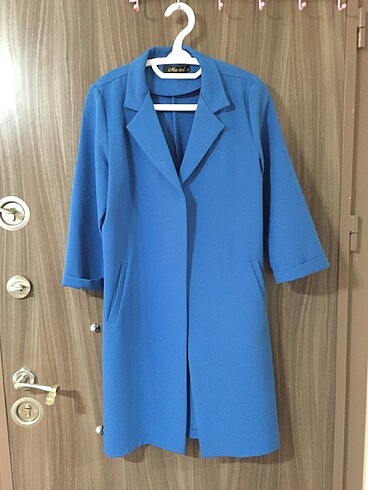 Mavi blazer ceket