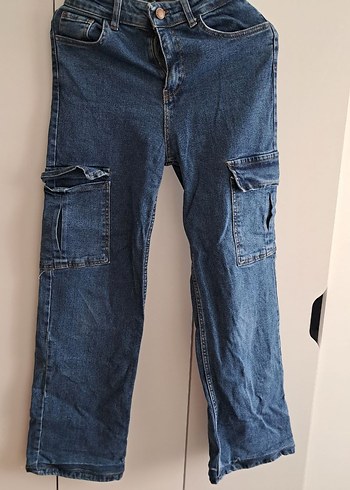 Kadın Bol Kesim Midi Jean