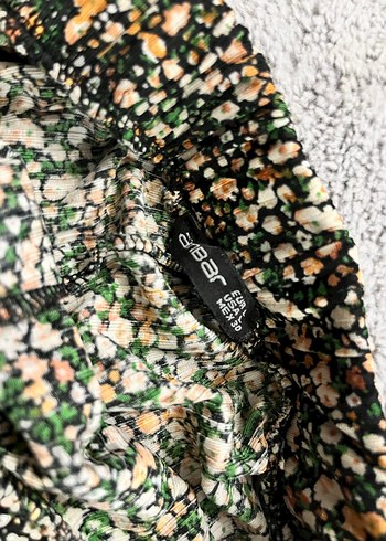 Çiçek Desenli Şort Etek - Görsel 2