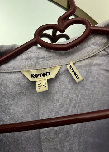 Lila Keten Kadın Gömlek - Görsel 4